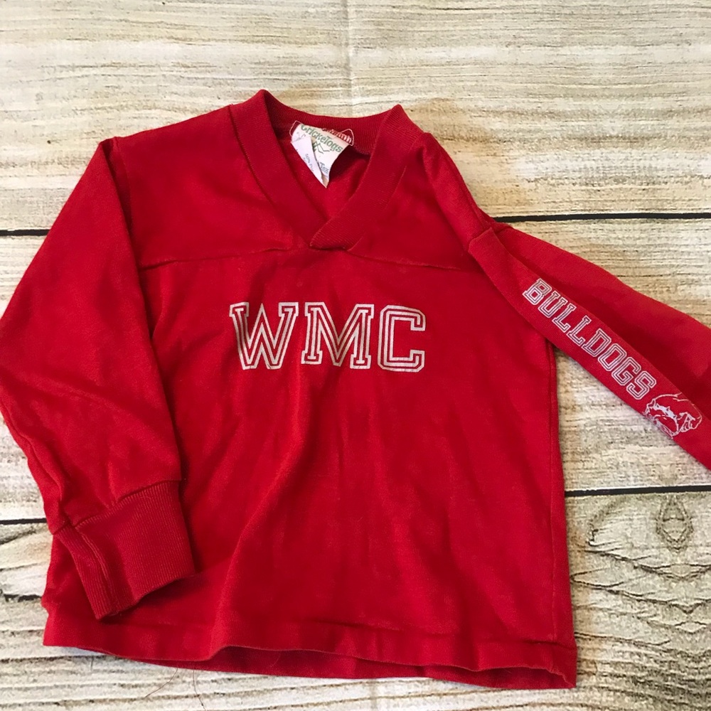 Vintage little boys hockey jersey
